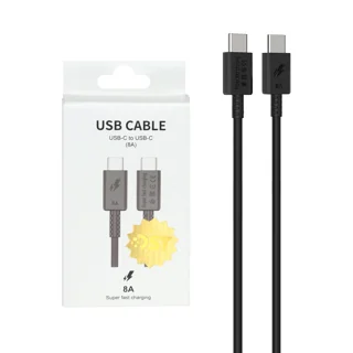 کابل شارژ فست Type-C To Type-C 8A