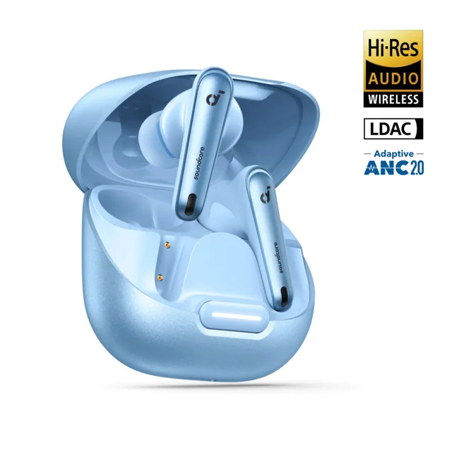 هدفون بلوتوثی انکر مدل Soundcore Liberty 4 NC با نویز کنسلینگ فعال (ANC)، درگاه شارژ USB T 102537469