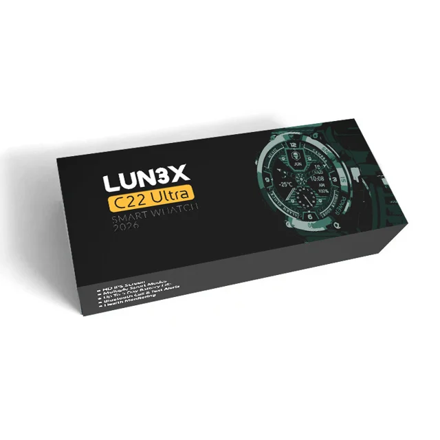 ساعت هوشمند 49 میلیمتری لونکس مدل C͏22 UItra بند سیلیکونی 101727001