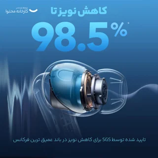 هدفون بلوتوثی انکر مدل Soundcore Liberty 4 NC با نویز کنسلینگ فعال (ANC)، درگاه شارژ USB T 102537481