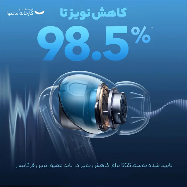 هدفون بلوتوثی انکر مدل Soundcore Liberty 4 NC با نویز کنسلینگ فعال (ANC)، درگاه شارژ USB T 102537481
