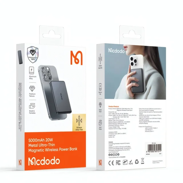 پاوربانک مک دود مدل MC-464 ظرفیت 5000 میلی آمپرساعت 102750732
