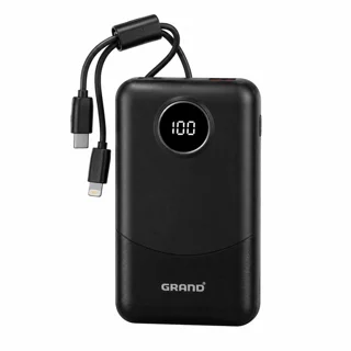 پاوربانک 22.5 وات گرند اسکای مدل GP - 216 با ظرفیت 20000 میلی‌آمپرساعت به همراه 2 کابل USB 102864143